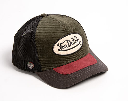Kappe Von Dutch - Trucker - Bi-Material Visor Patch - Green