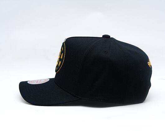 Kappe Mitchell & Ness - NHL Black And Gold Pro Snapback - Boston Bruins - Black