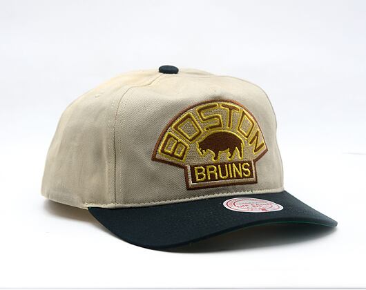 Kappe Mitchell & Ness - NHL Retro Roots Deadstock Vntg - Boston Bruins - Cream