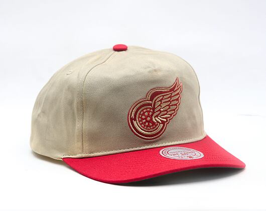 Kappe Mitchell & Ness - NHL Retro Roots Deadstock Vntg - Detroit Red Wings - Cream