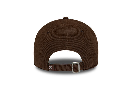 Damen Kappe New Era - MLB Cord Script 9TWENTY - NY Yankees - Chestnut Brown / Stone
