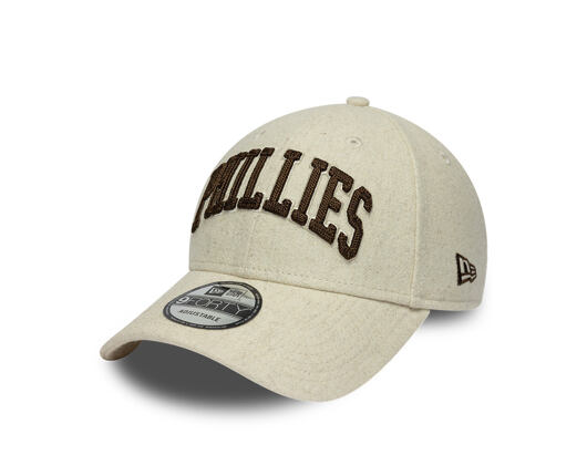 Kappe New Era - MLB Wordmark 9FORTY - Philadelphia Phillies - Stone