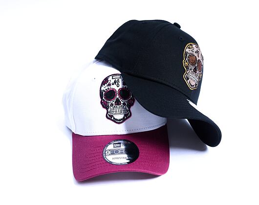 Kappe New Era - Branded Skull Pack 9FORTY - Black