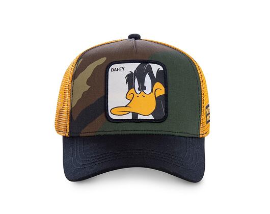 Kappe Capslab - Trucker Looney Tunes - Daffy Duck v.3 Trucker Camo / Yellow