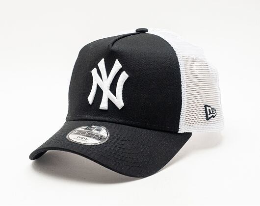 Kinder Kappe New Era - MLB Clean 9FORTY Trucker - NY Yankees - Black / White