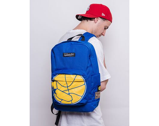 Rucksack Mitchell & Ness Golden State Warriors Backpack Blue