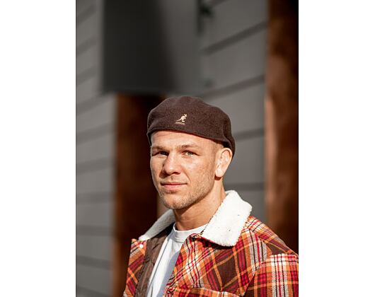 Kangol - 504 Kangol Cap Flatcap - Espresso