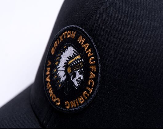 Kappe Brixton Rival Stamp X MP Mesh Cap Black