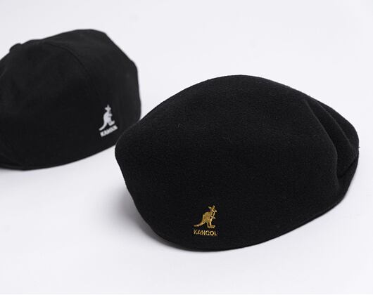 Schiebermütze Kangol 504 Kangol Cap Black/Gold