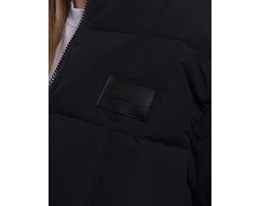 Damenjacke Karl Kani Small Signature Stepp-Pufferjacke schwarz
