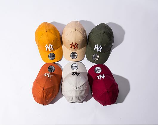 Kinder Kappe New Era 9FORTY Kids MLB Kids League Essential - NY Yankees - Stone