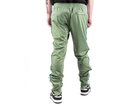 Trainerhose Kappa 222 BANDA RASTORIAI SLIM Green Dusty-White-Blue Smurf