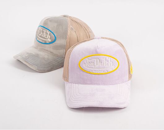 Kappe Von Dutch Trucker Kent Velvet Lilac/Sand