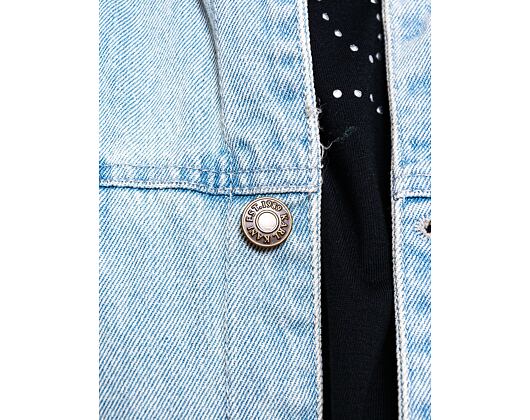 Jacke Karl Kani OG Denim Trucker Jacket hell dirty blue