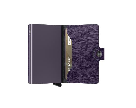 Geldbörse Miniwallet Secrid Crisple Purple