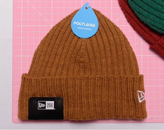 Mütze New Era Rib Short Cuff Beanie Toasted Peanut / Black