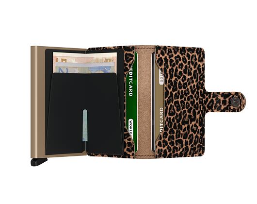 Geldbörse Secrid Miniwallet Leo Beige