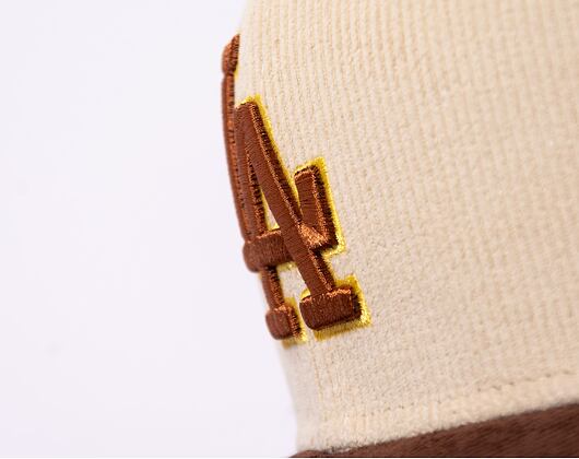 Kappe New Era 59FIFTY MLB Cord Los Angeles Dodgers Stein / Karamellbraun / Ananas