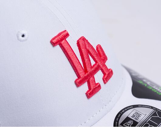 Kappe New Era 9FORTY MLB Repreve - LA Dodgers - White / Lava Red