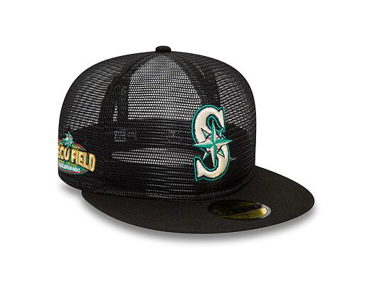 Kappe New Era 59FIFTY MLB Mesh Patch Seattle Mariners Black
