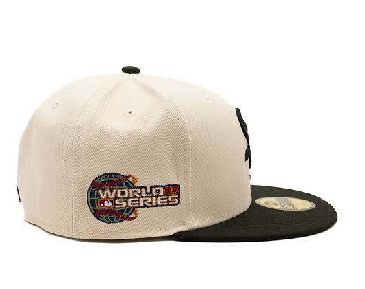 Kappe New Era 59FIFTY MLB Chicago White Sox Retro - Creme Weiß / Schwarz