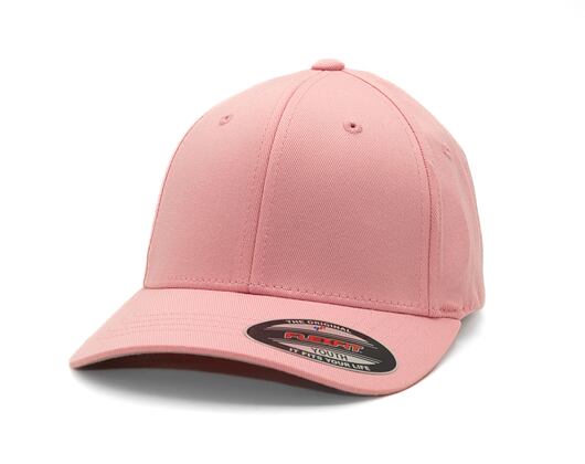 Kinder Kappe Yupoong Flexfit - Flexfit Wooly Combed - Pink