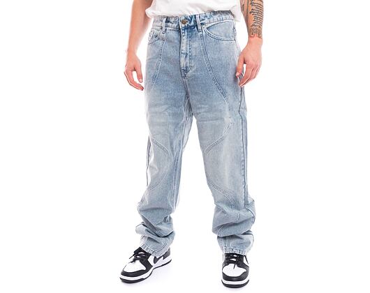 Hose Karl Kani OG Wavy Baggy Workwear Denim bleached blue