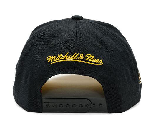 Kappe Mitchell & Ness - NBA Glow Up Classic Red - LA Lakers - Black