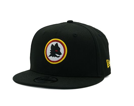 Kappe New Era - 9FIFTY Lupetto AS Roma - Black