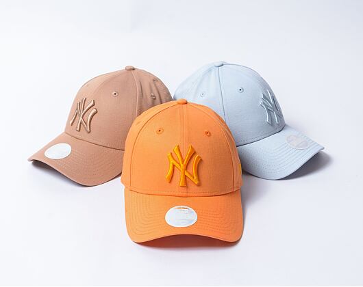 Damen Kappe New Era - 9FORTY League Essential - NY Yankees - Orange / Orange