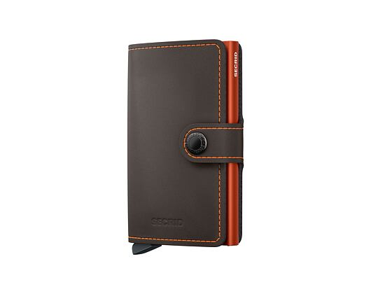 Geldbörse Secrid - Miniwallet - Matte - Truffle & Orange