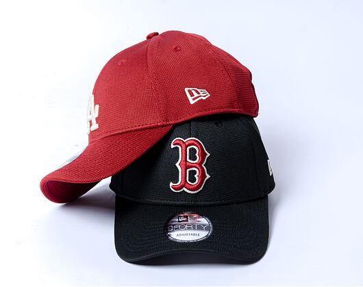 Kappe New Era - 9FORTY Pivot Knit - Boston Red Sox - Black