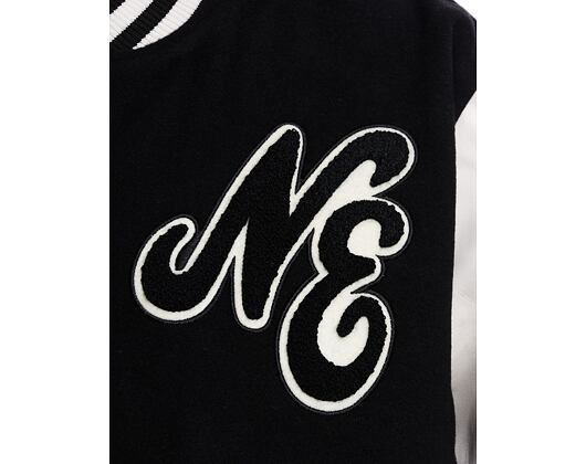 Damenjacke New Era - Varsity - Black / Off White