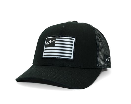 Kappe Alpinestars - Flag Snapback - Black/Black