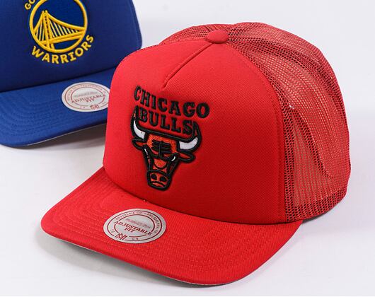 Kappe Mitchell & Ness - Evergreen Trucker - Chicago Bulls - Red