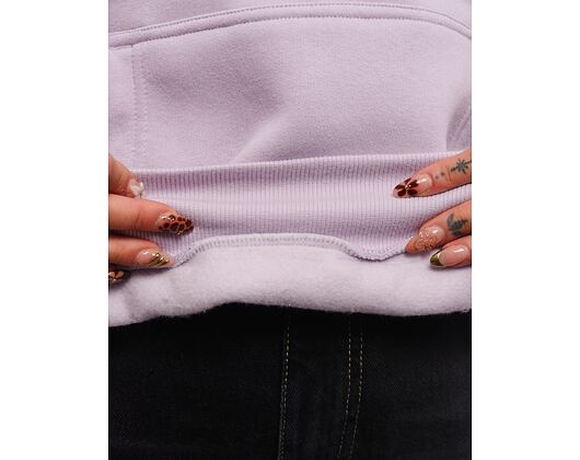 Damen Pullover Karl Kani Woven Signature Glitter OS Hoodie lilac