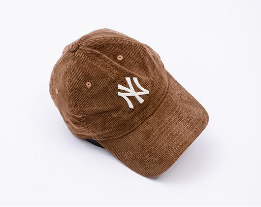 Kappe New Era - MLB Premium Cord 9TWENTY - NY Yankees - Walnut