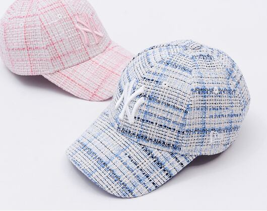 Damen Kappe New Era - MLB Tweed 9FORTY - NY Yankees - Majestic Blue
