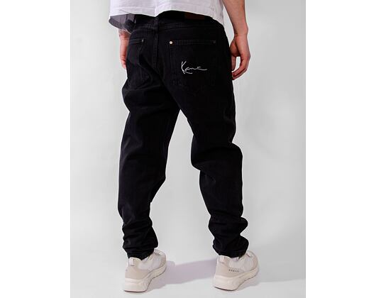 Jeans Karl Kani Small Signature Baggy Five Pocket Denim vintage schwarz