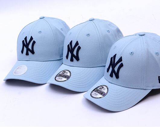 Kinder Schirmmütze New Era - MLB Metallic 9FORTY - NY Yankees - Pastellblau