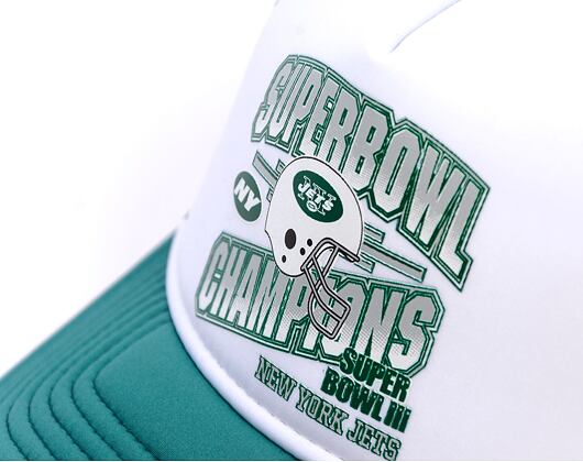 Kappe New Era - NFL Superbowl 9FORTY Trucker - NY Jets - Emerald Green