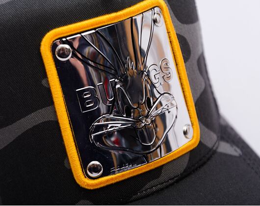 Kappi Capslab - Trucker Looney Tunes Bugs Bunny - Metall/Camouflage