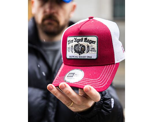 Kappe New Era - Vintage 9FORTY Trucker - Cardinal