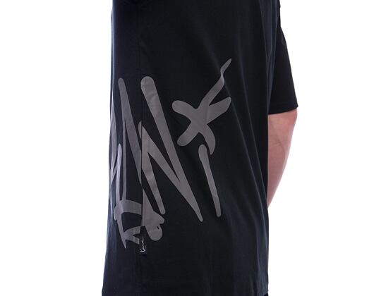 T-Shirt Karl Kani - Woven Signature Kani Tag Tee - schwarz/dunkelgrau