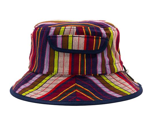 Hut Kangol - Multi Color Stripe Bucket - Preppy Multi