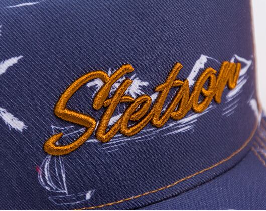 Kappen Stetson - Trucker Cap Minimal Aloha Print - 2