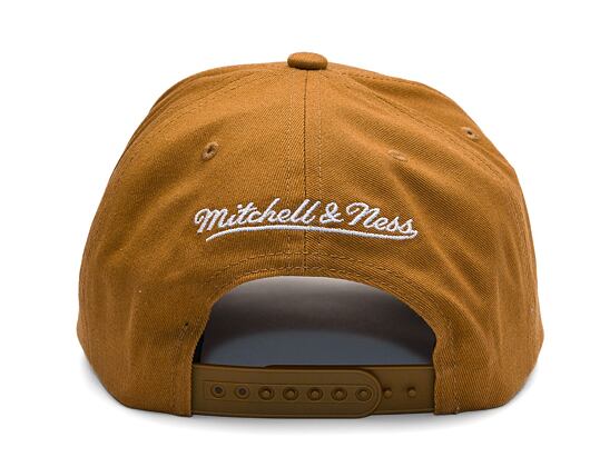 Kappe Mitchell & Ness - Branded Box Logo 2.0 Pro Snapback - Branded - Tan