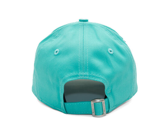 Damen Kappe New Era - MLB League Essential 9FORTY - LA Dodgers - Teal / White