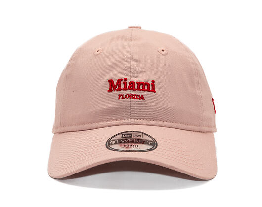 Kinder Kappe New Era - Branded City 9TWENTY - Pink / Scarlet