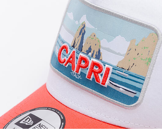 Kappe New Era - Branded Summer Trucker 9FORTY Trucker - Coral